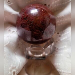 Red Garnet Sphere